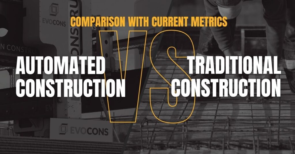 Automated construction vs traditional: real metrics comparison